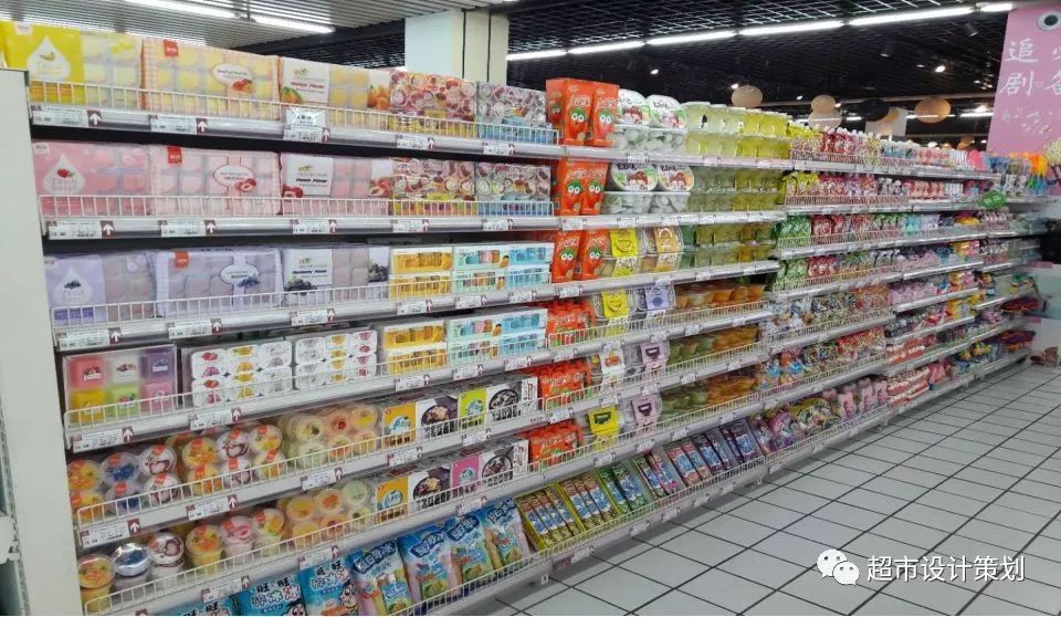 超市食品陳列實務商品類別分佈與陳列