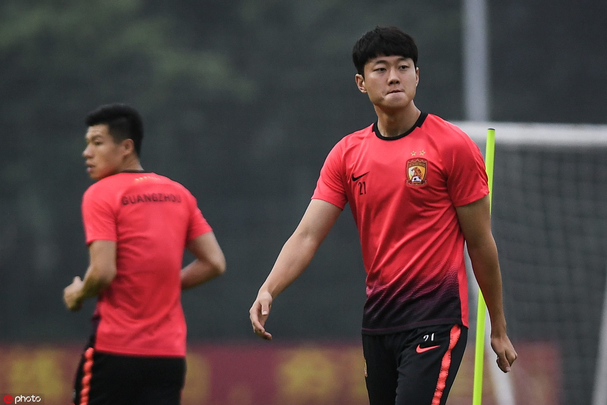 广州恒大训练备战亚冠 布朗宁参训气氛活跃