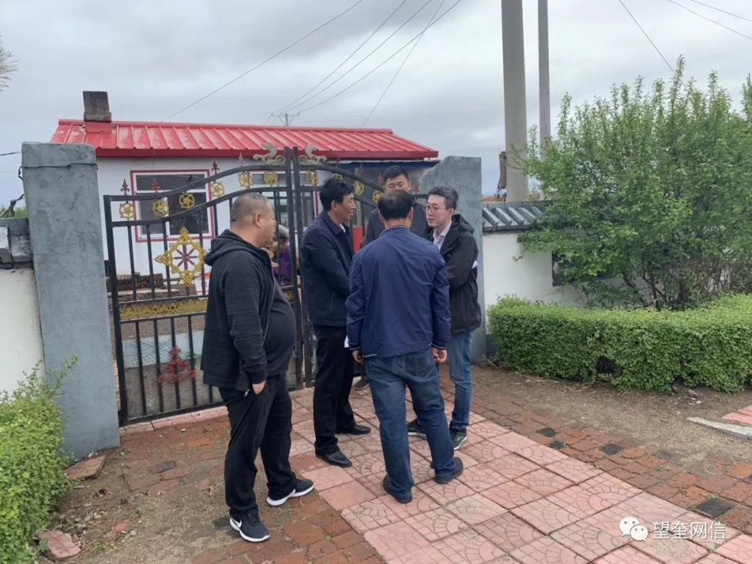 李铭超检查指导火箭镇低保五保核查清理工作