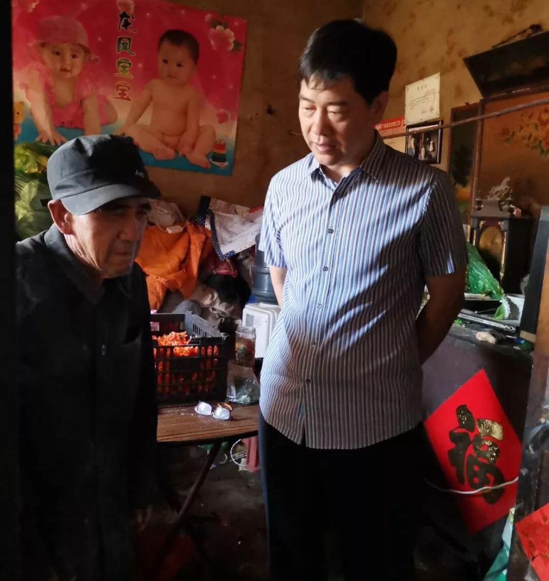 【和谐马厂】县委副书记许建军到我镇开展调研工作