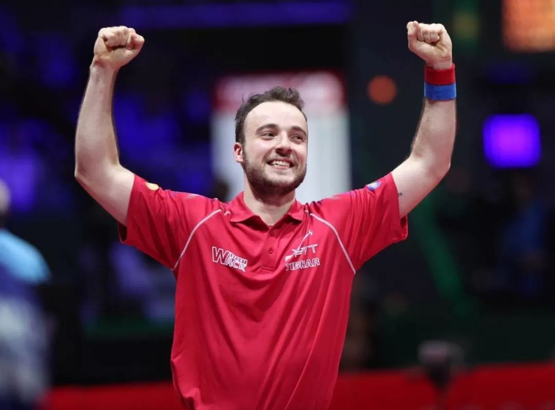 世乒赛赢许昕,西蒙有些"小花招儿"