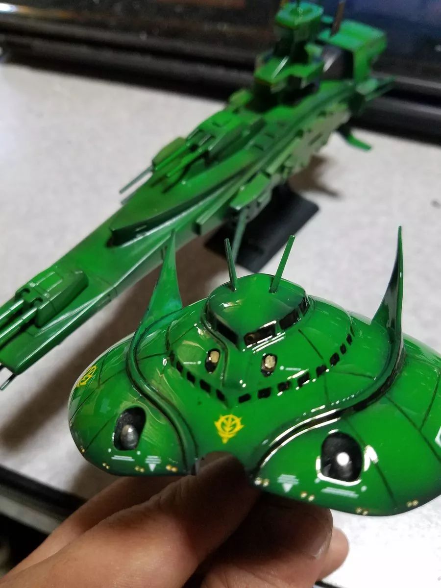 作品标签:涂装模型作者(id):hirokei比例:1/550登场作品:机动战士高达