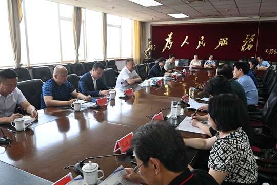 刘文海会见北京环宇京辉京城气体科技有限公司孙国春一行