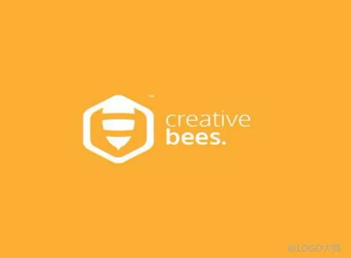 蜂巢主题logo设计合集鉴赏