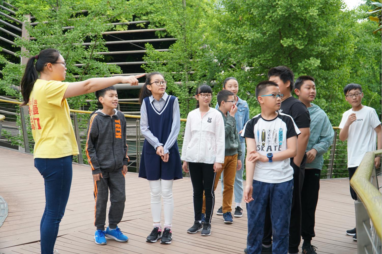 课堂上课我们是用心的户外课小记