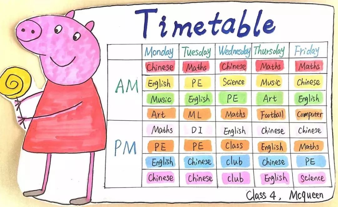 【围观致远】我的课程我做主—— my dream timetable