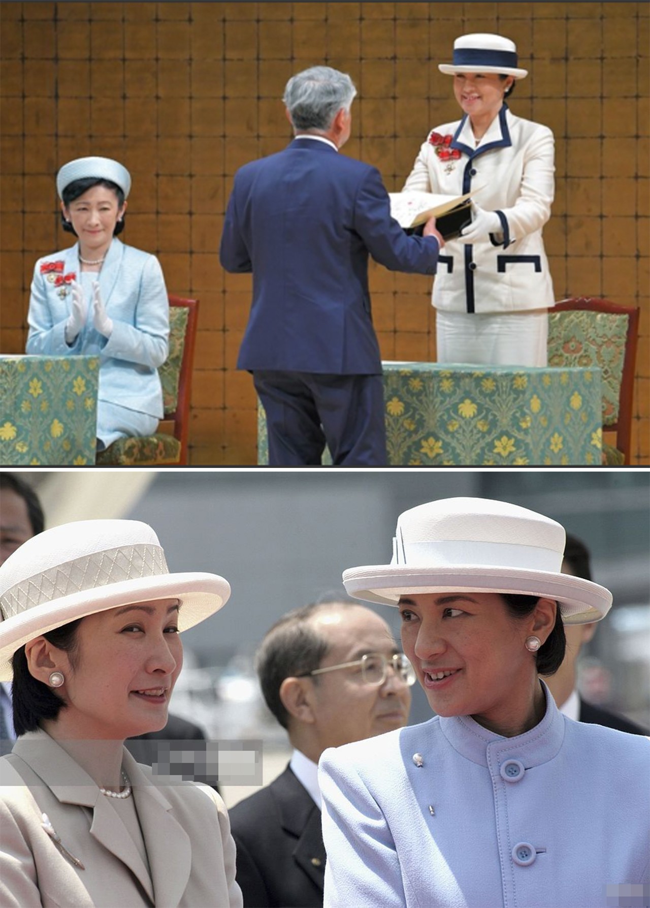 56岁雅子以皇后身份，第一次“挑大梁”，纪子妃坐旁边微笑附和_日本