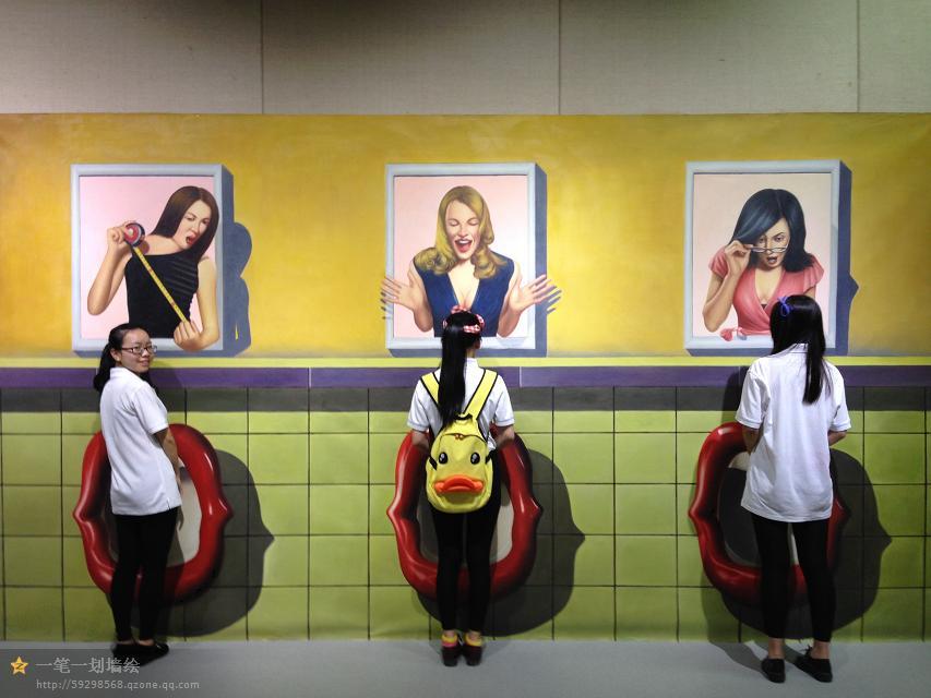 裸眼3d立体画示列