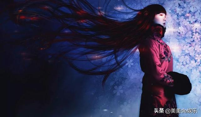 岳绮罗黑化之后,厚重的齐刘海,加上黑长直的长发,简直就是洋娃娃本娃