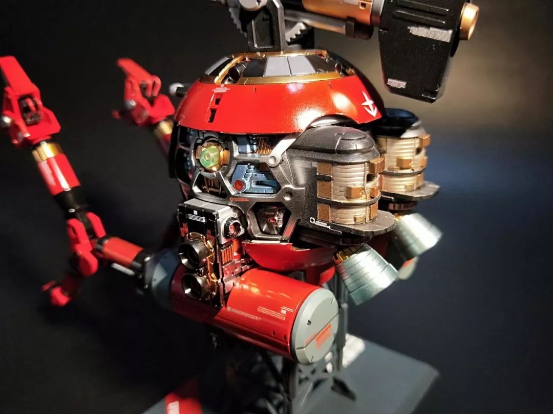 mg铁球改色临摹制作铁球果然要靠内构和分色