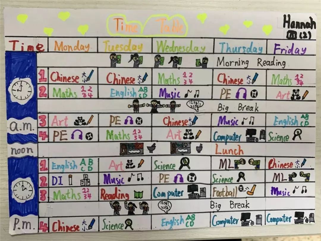 【围观致远】我的课程我做主—— my dream timetable_课表