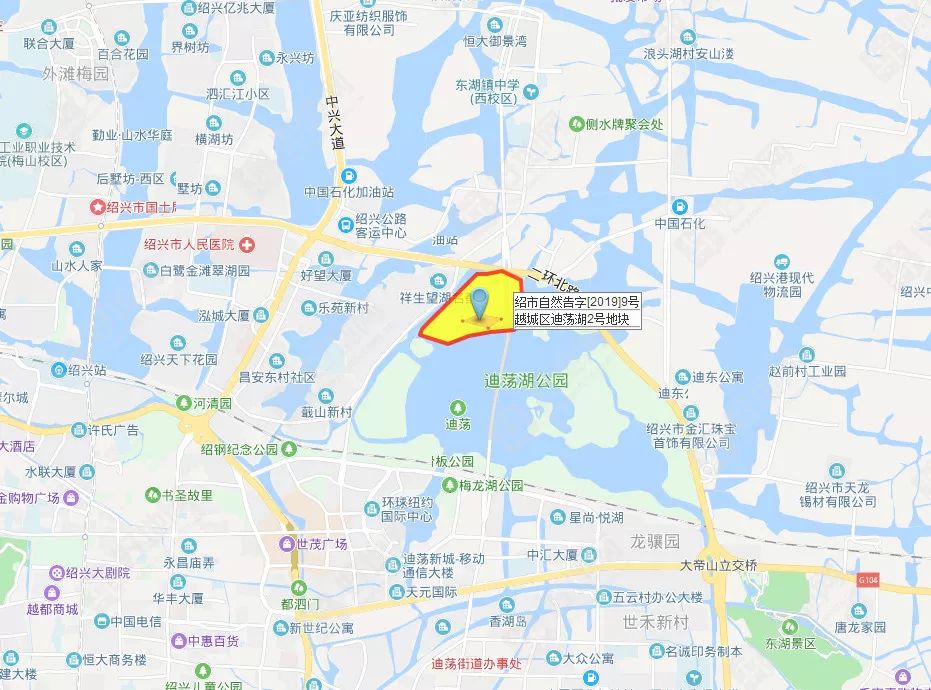 映目直播8小时经过346轮报价中粮阳光城4239亿竞得绍兴市迪荡湖2号