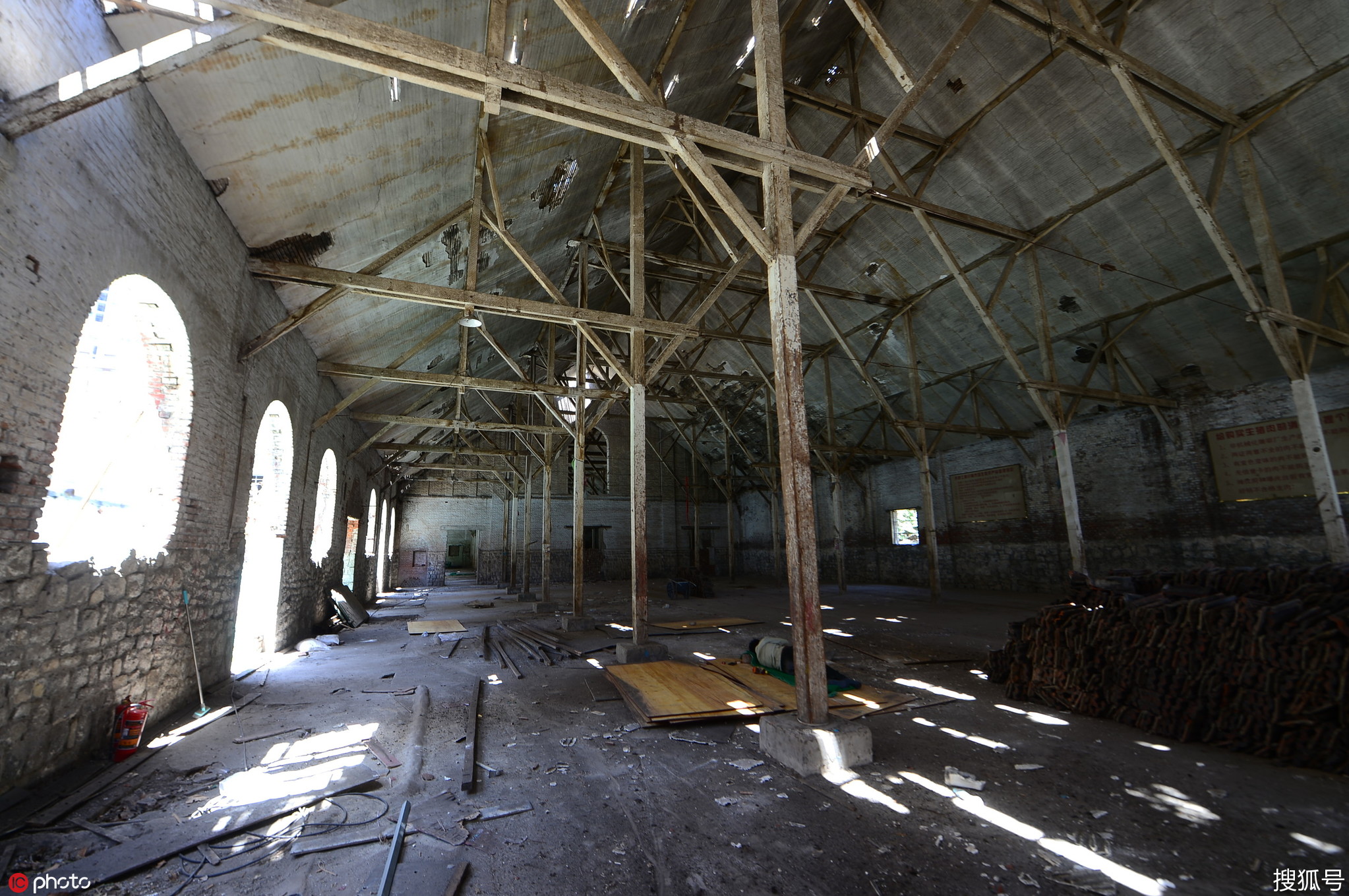 济南百年老仓库曾是菜市场 如今"揭盖"整体大修