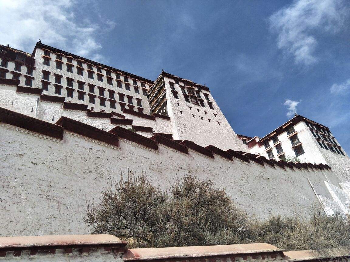 西藏本地人也不知道的"白宫",到底是用什么上色的,你知道吗?_布达拉宫