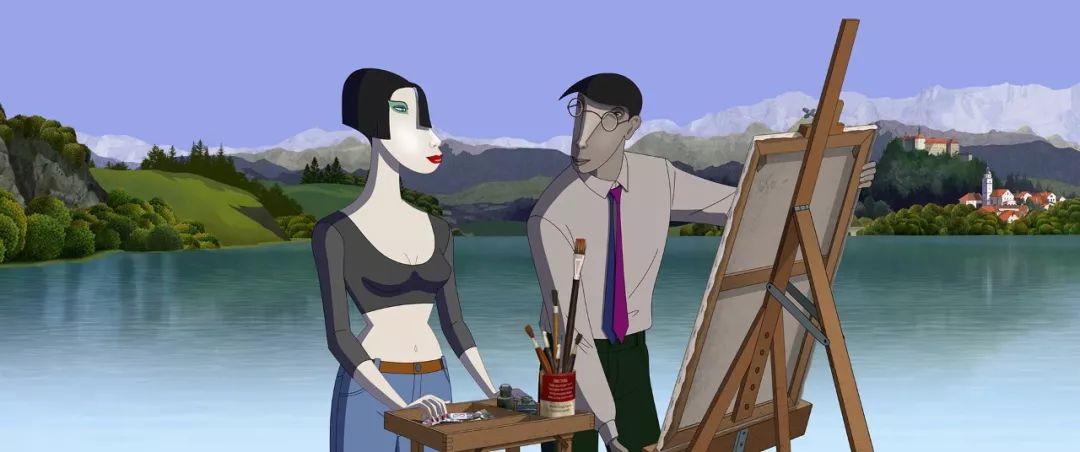 在酒吧里尬舞的戏,完美复制了《低俗小说》中的扭扭舞;麦克家的装饰品