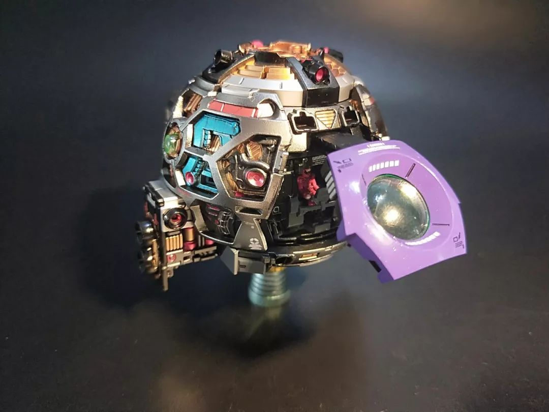 mg铁球改色临摹制作铁球果然要靠内构和分色