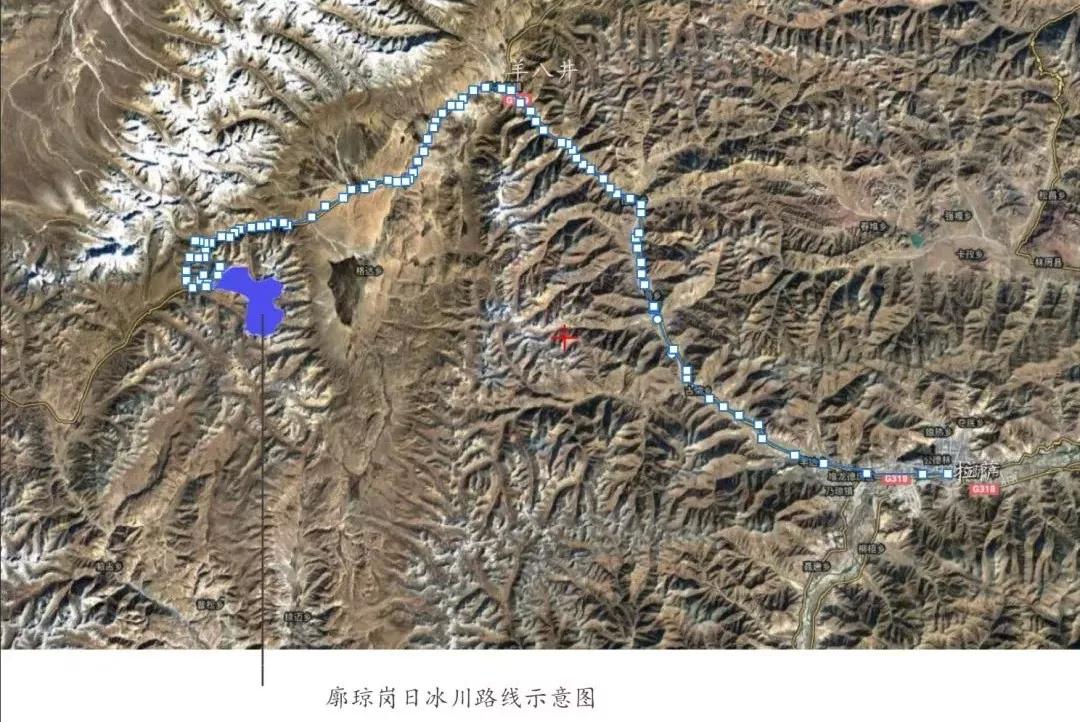 这座冰川比珠峰大本营还高车辆可直达景区距拉萨仅140公里