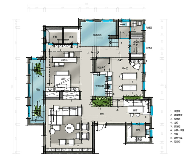 科迅教育干货】南通cad培训:同一户型不同布局设计方案的7种构思