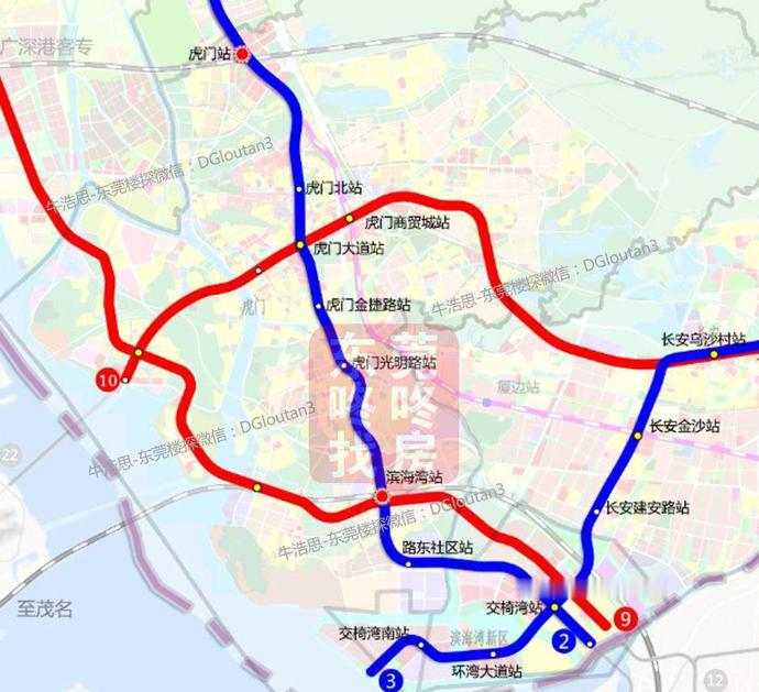 东莞地铁2号线三期正式招标虎门8座站点已公示