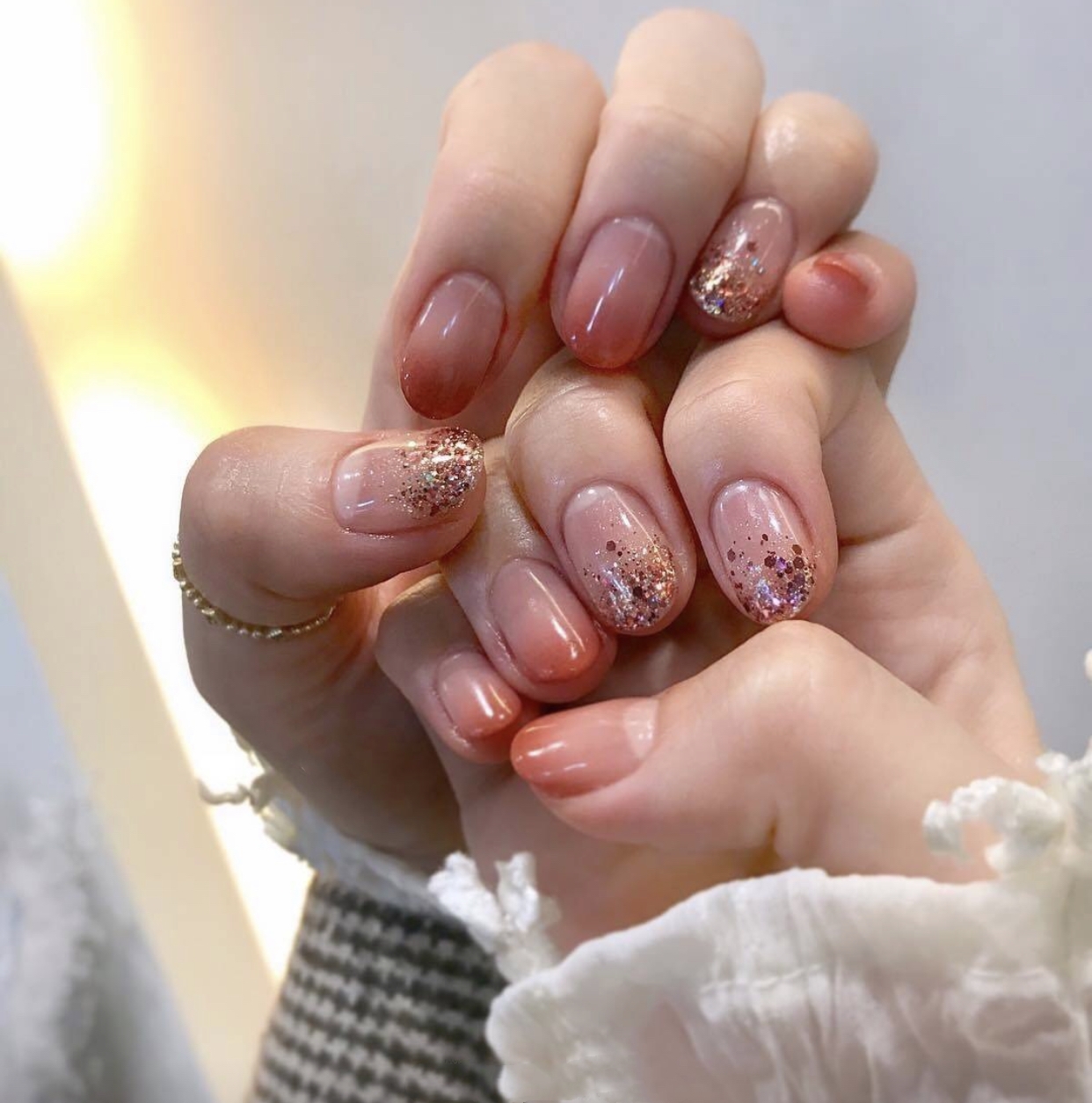 原创适合短甲女生的夏日美甲合集指甲的长度不影响爱美的心