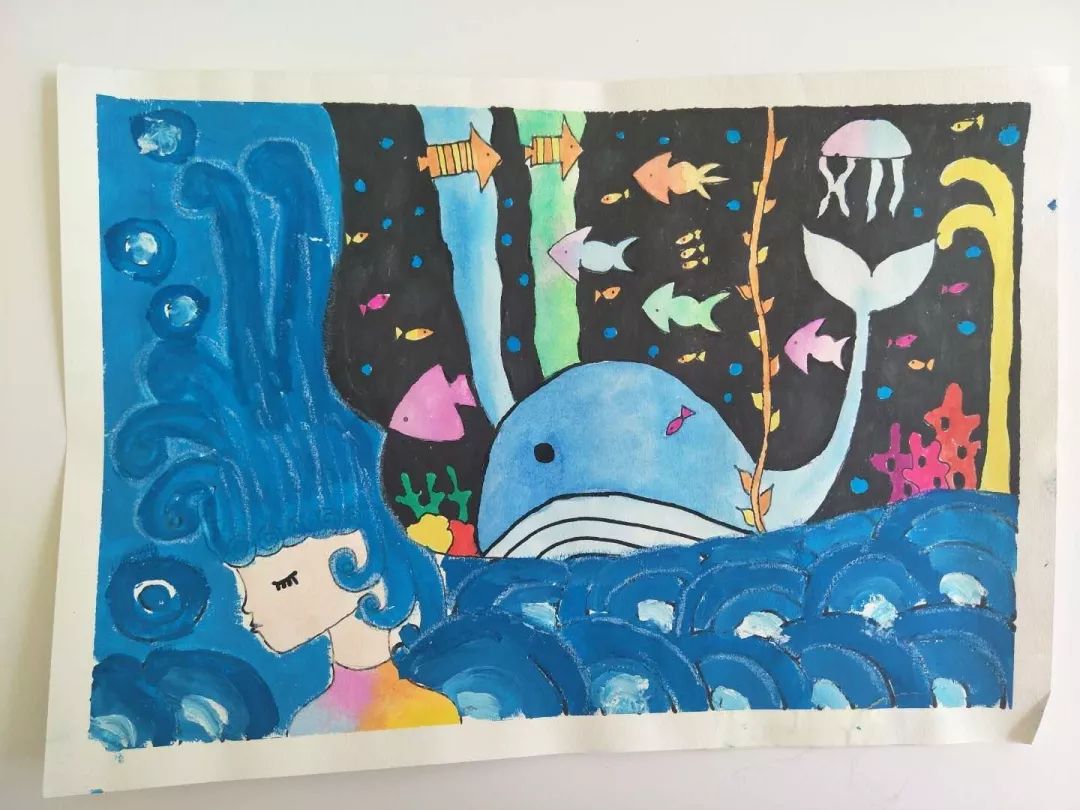 重磅giotto齐多青少年慈善艺术绘画大赛冠亚季军作品诞生