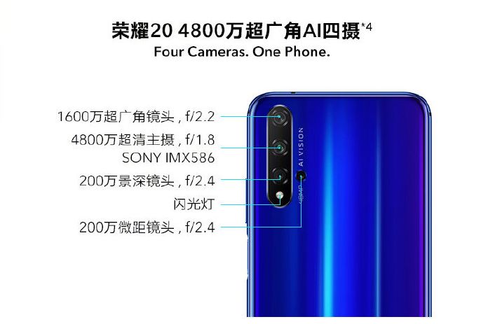 荣耀20系列总结最低3800元这些方面有诚意