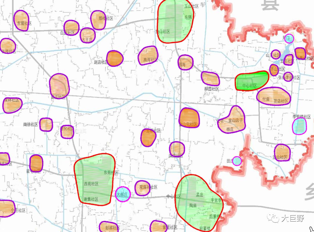 巨野县农村20182035年规划出炉你家属于哪个社区