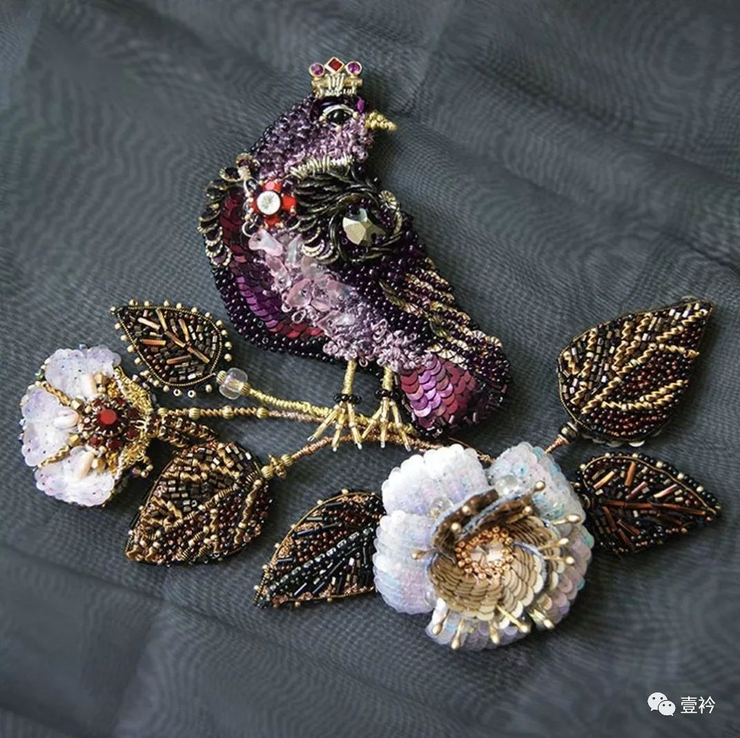 inspirationlink05法式刺绣珠绣ins号推荐之动物篇