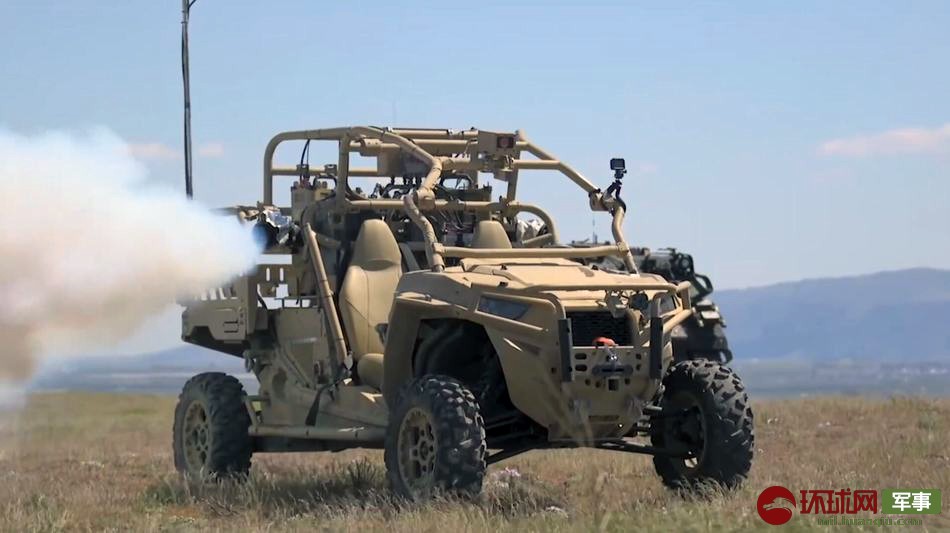 太仙了!美军展示奇葩战车 开起来白茫茫一片