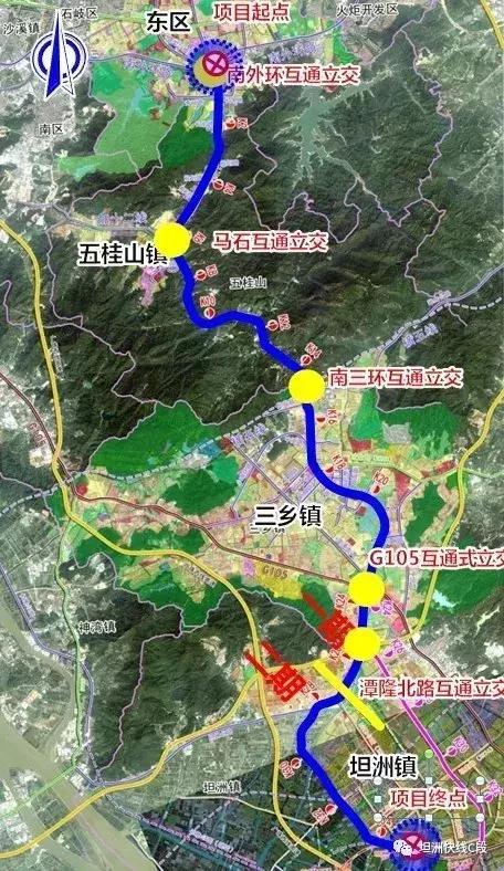 深中通道,深珠通道(规划中),通过中山地铁1号线(规划中)接轨在建广州