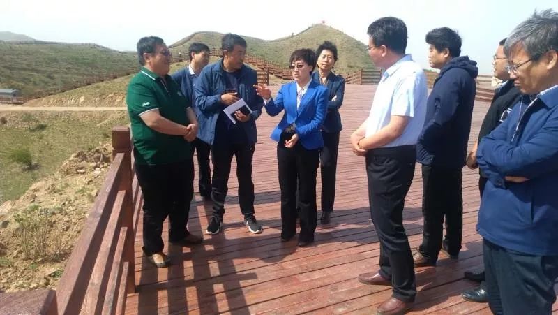 调研组在敖汉旗政府国华副旗长和旗各相关部门负责人的陪同下,先后到