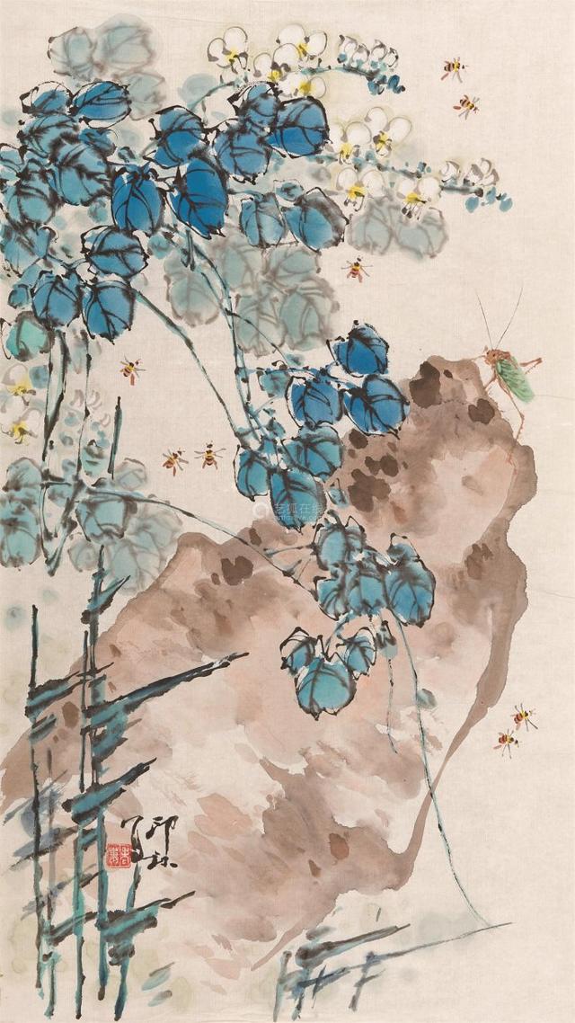 王萧画派的萧朗先生谈艺录以及绘画欣赏