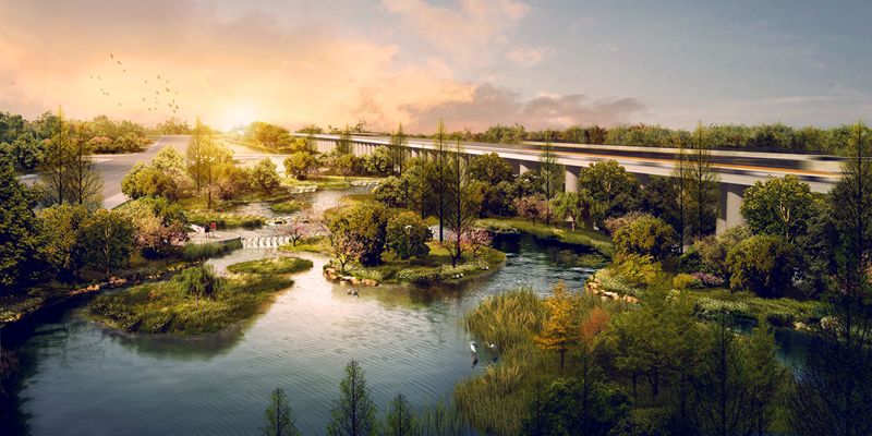 "海绵"成效初步显现,共享绿色生态空间——鹤壁市海绵城市建设项目