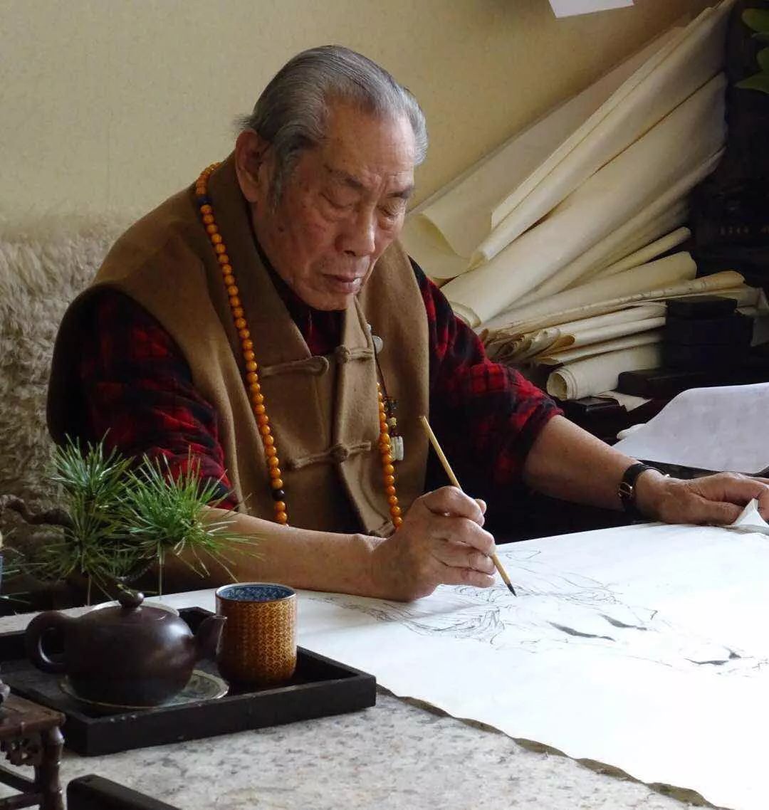 "90后"硬核画家韩敏:寿从笔端来,书画是最高级的养生_上海市