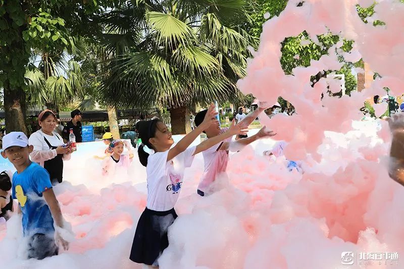 彩虹泡泡跑燃爆北海!