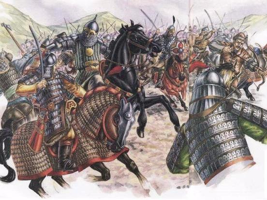 在渤海国的满族先民在蒙古灭金之后,因定居在中原的女真人逐渐与汉族