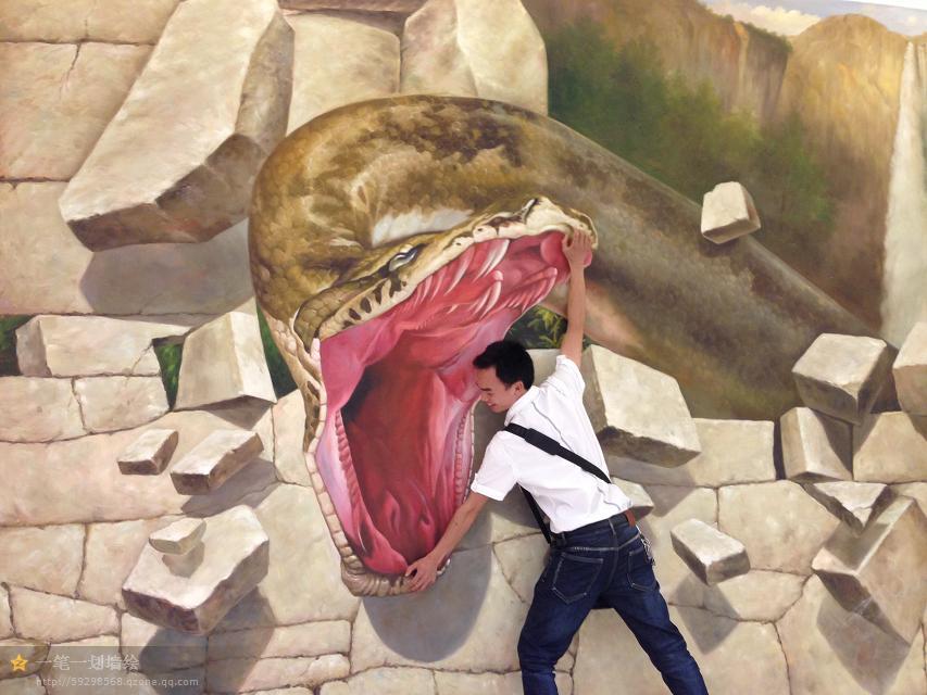 裸眼3d立体画示列