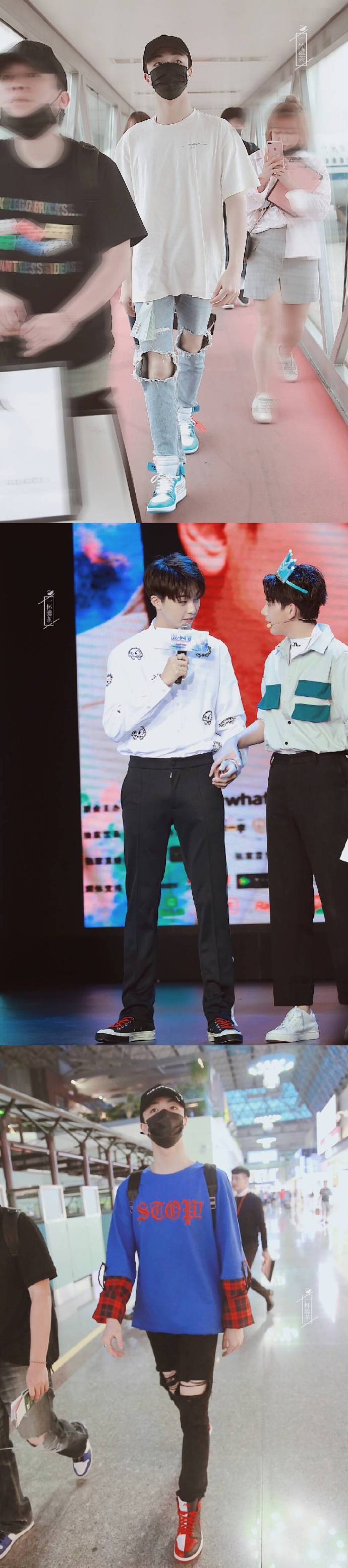 陈立农全身照小合集身高184cm腿长竟然115cm