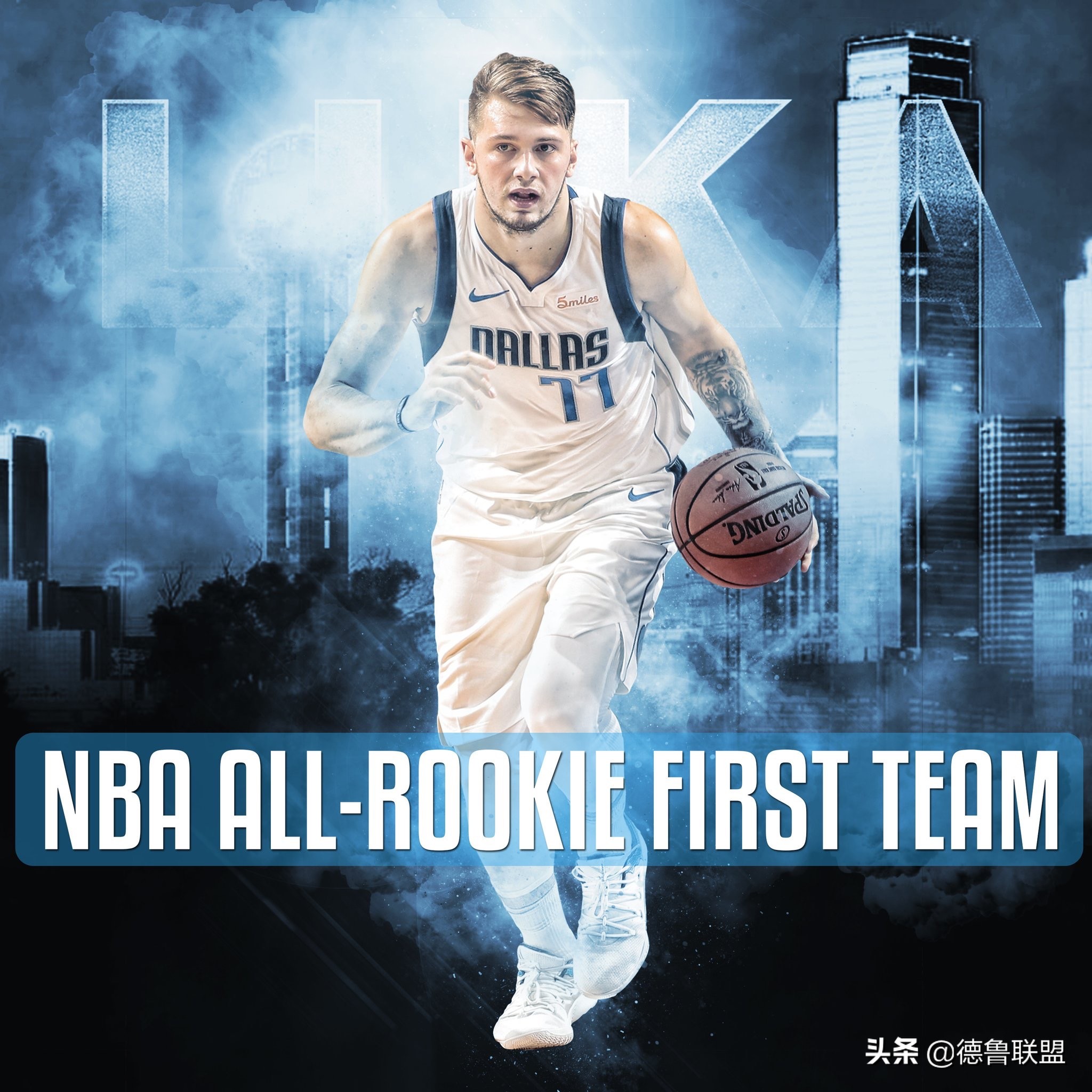 官方发最佳新秀海报:前5顺位球员同时入选一阵 1984年乔丹后首次