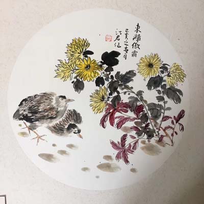夏淑君:妙手绘花鸟,笔墨动中外