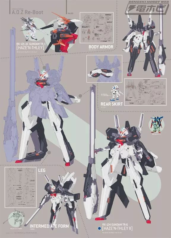 aozreboot更新高达tr6海瑟雷斯ii定稿