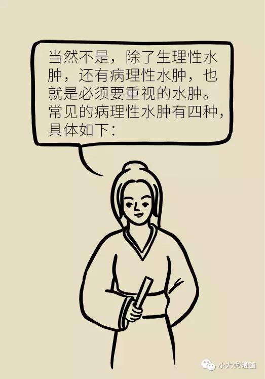 原来这才是日常各种水肿的真相_漫画