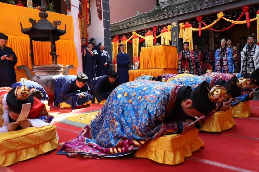 视频图集无锡白云观己亥年太上祝国裕民黄籙大醮今日开坛