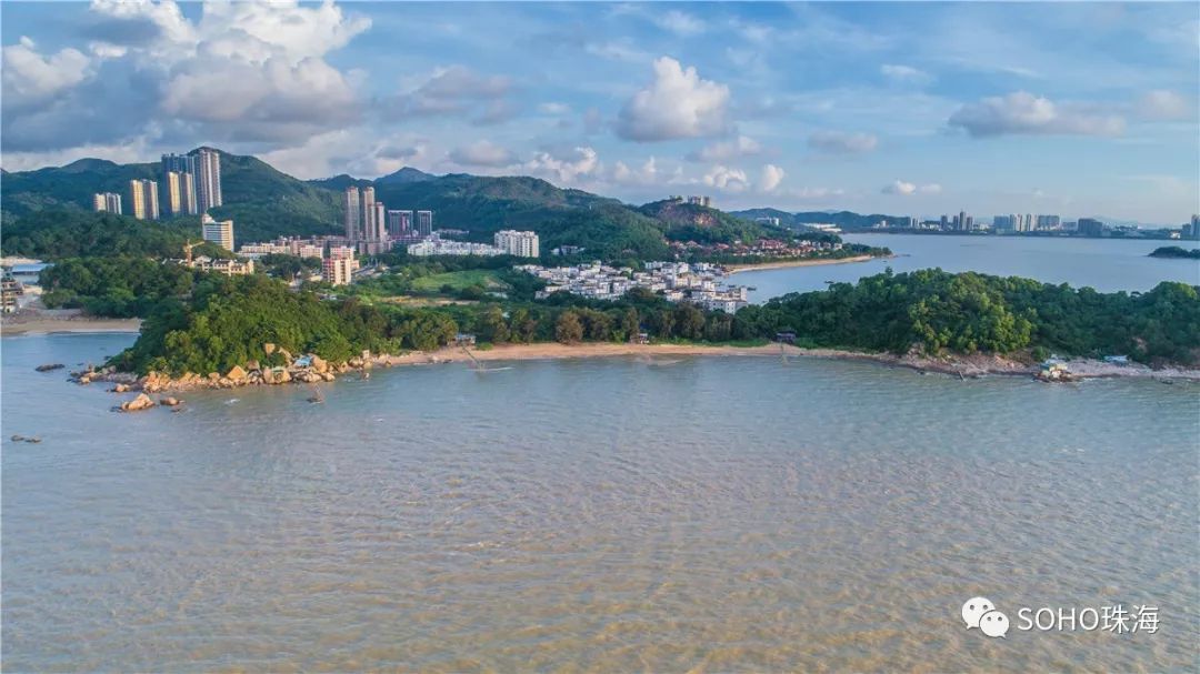 (银坑大浪湾沙滩航拍)