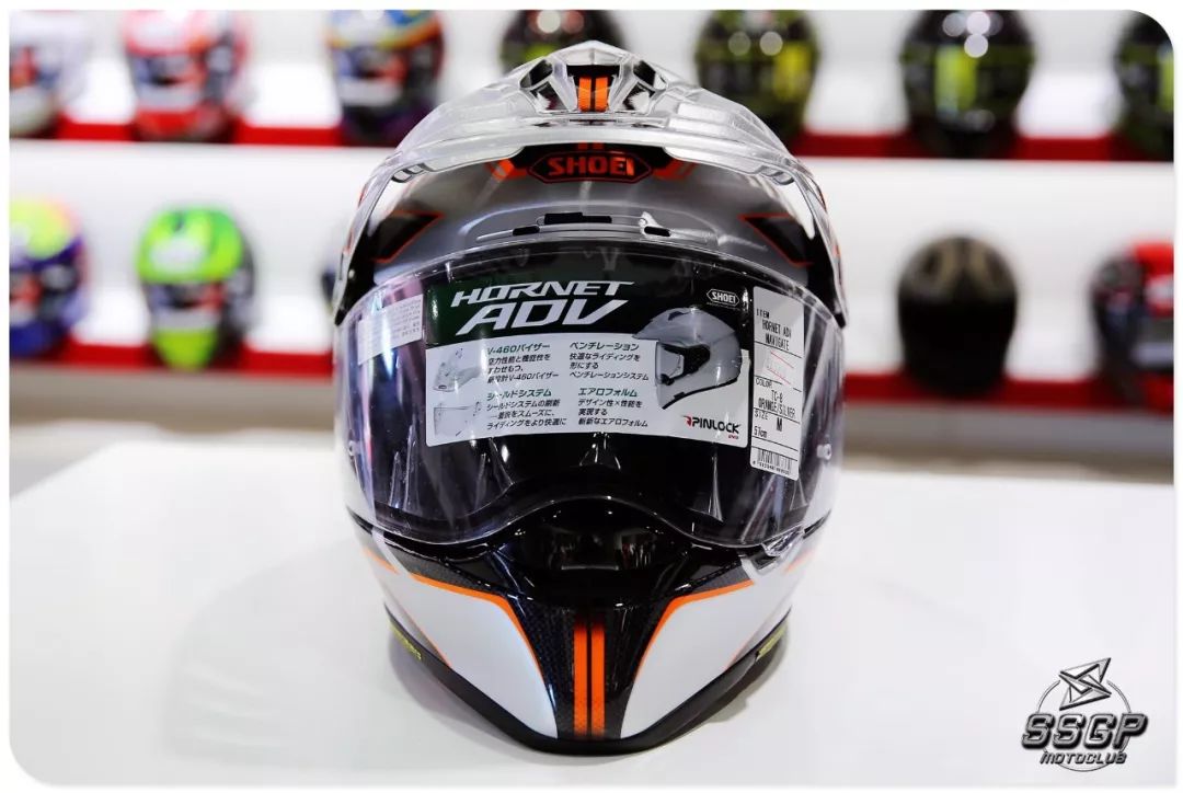 shoei冒险之旅的好伴侣拉力盔hornetadv