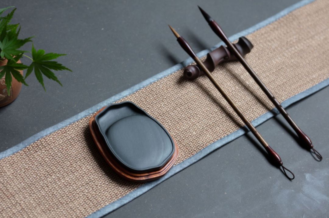 文人与砚一池墨香石里乾坤