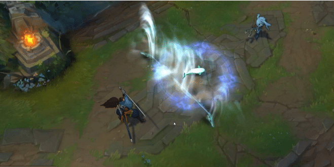 lol:亚索风墙多强大,能抵挡剑姬w,还有这些不为人知的细节_冰箭