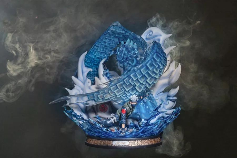 原创火影卡卡西限量手办觉醒万花筒写轮眼召唤须佐能乎