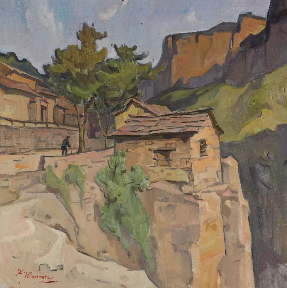 路当代油画家写生作品展参展艺术家黄远鹏