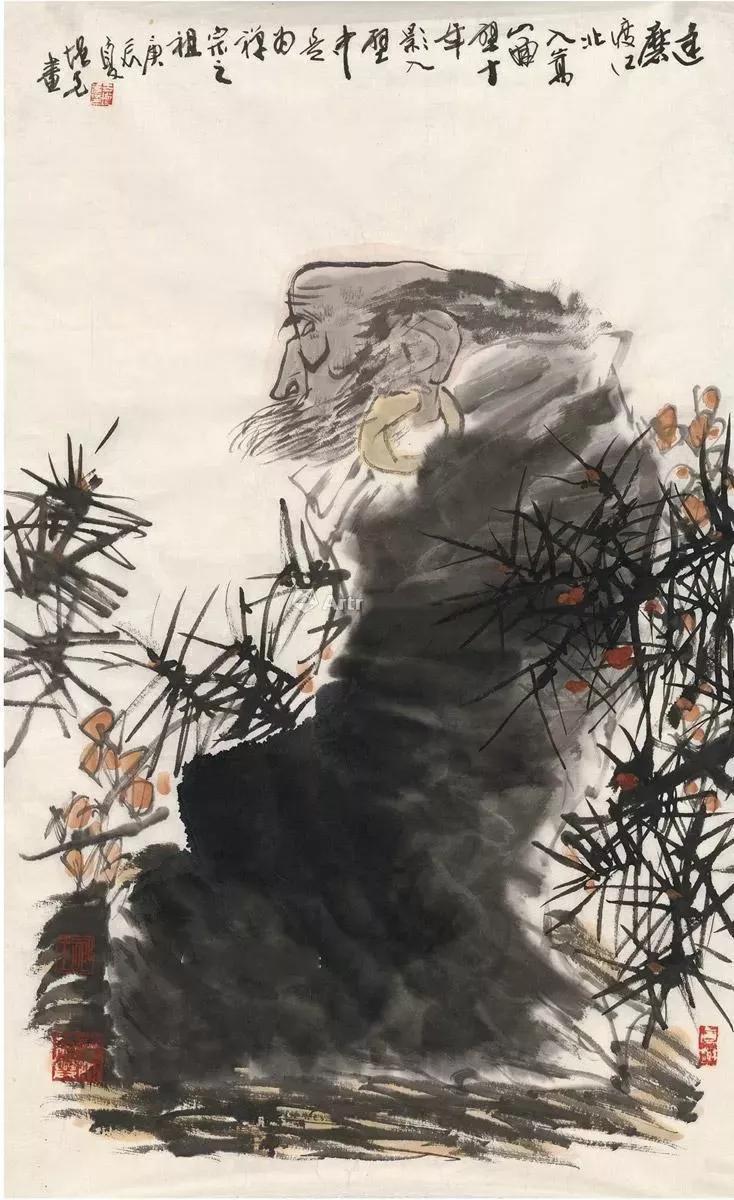 第1328期方增先2018年最高成交价前10幅作品中国画家拍卖成交指数